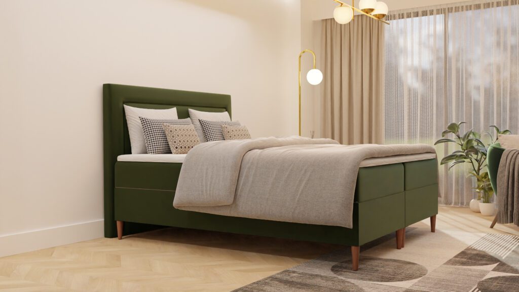 Łóżko kontynentalne EDA