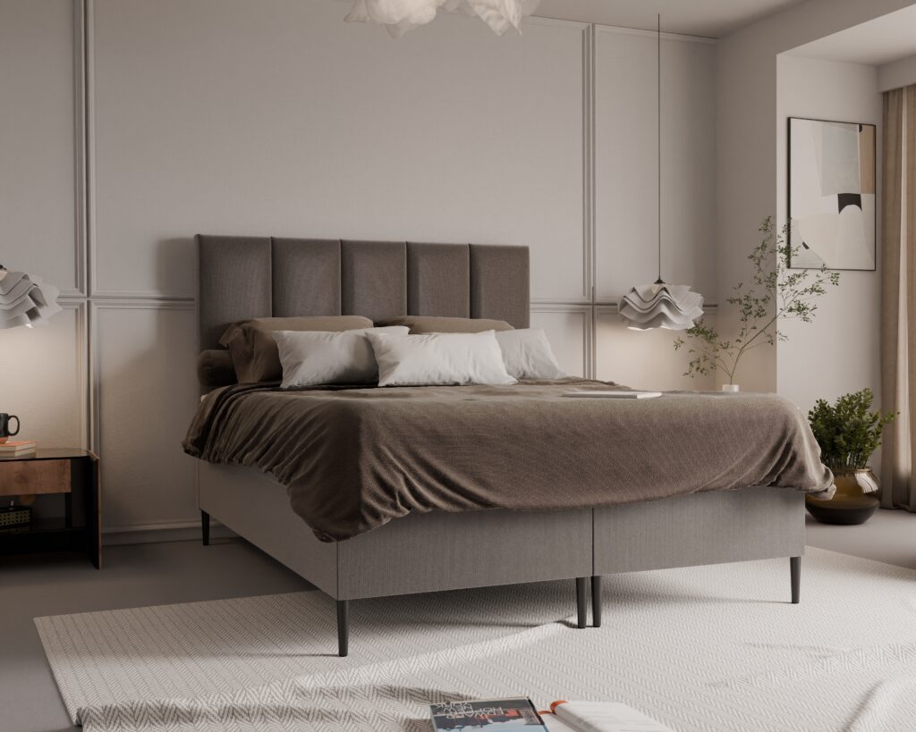 Łóżko kontynentalne CLASSIC