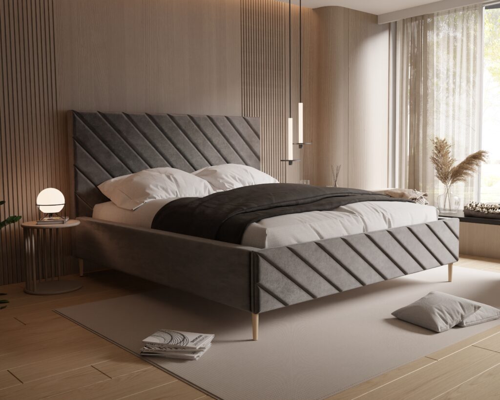 Łóżko sypialniane PINKI I SLIM