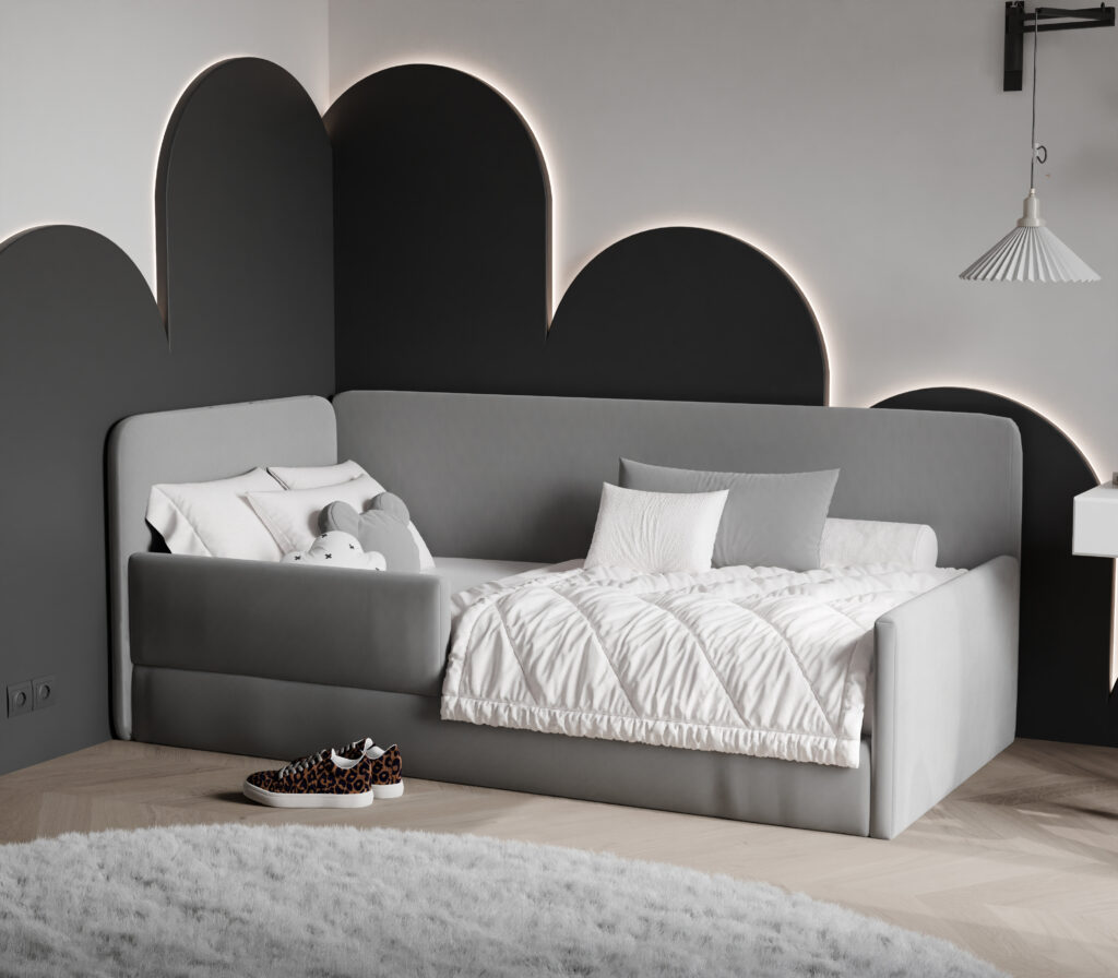 Łóżko dziecięce przypodłogowe MIKI