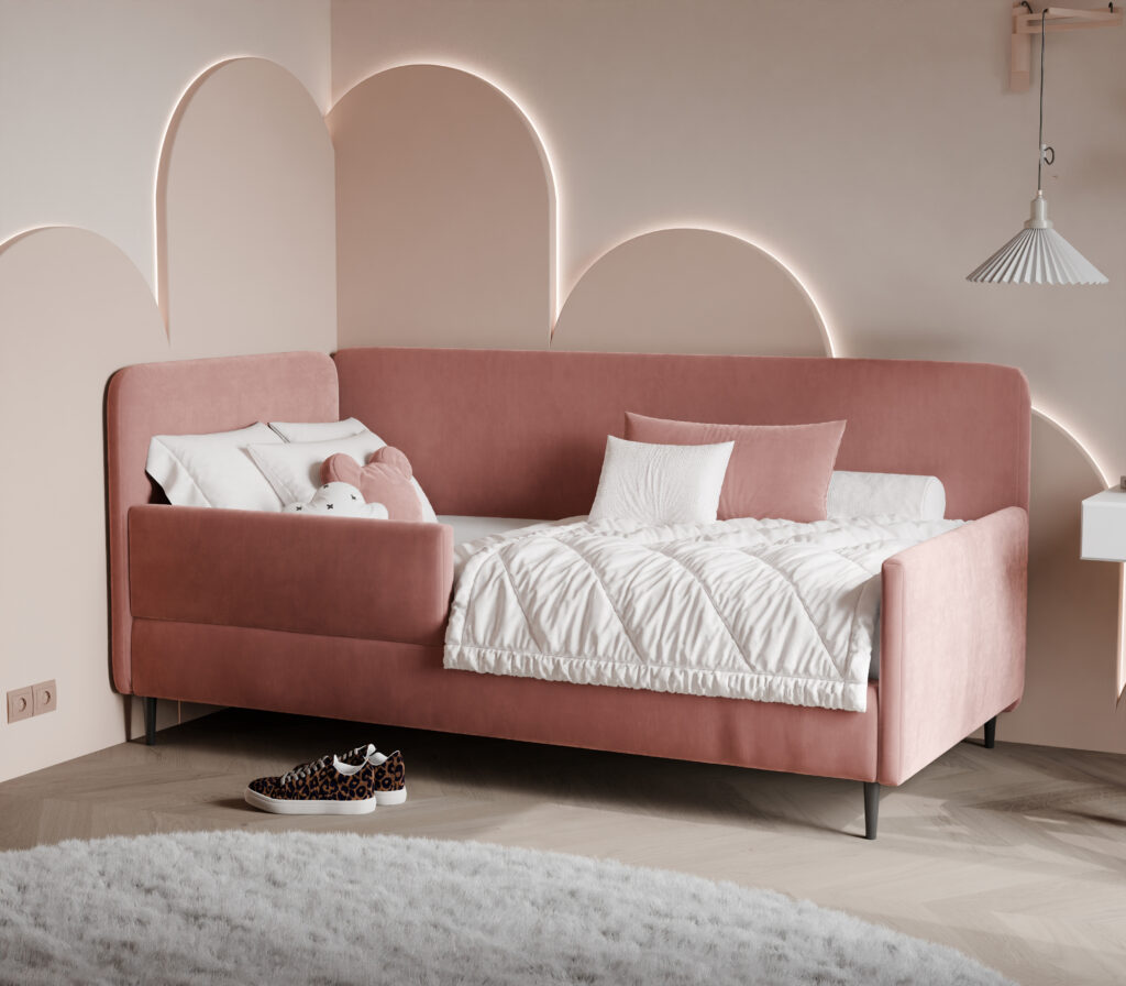 Łóżko dziecięce przypodłogowe MIKI II